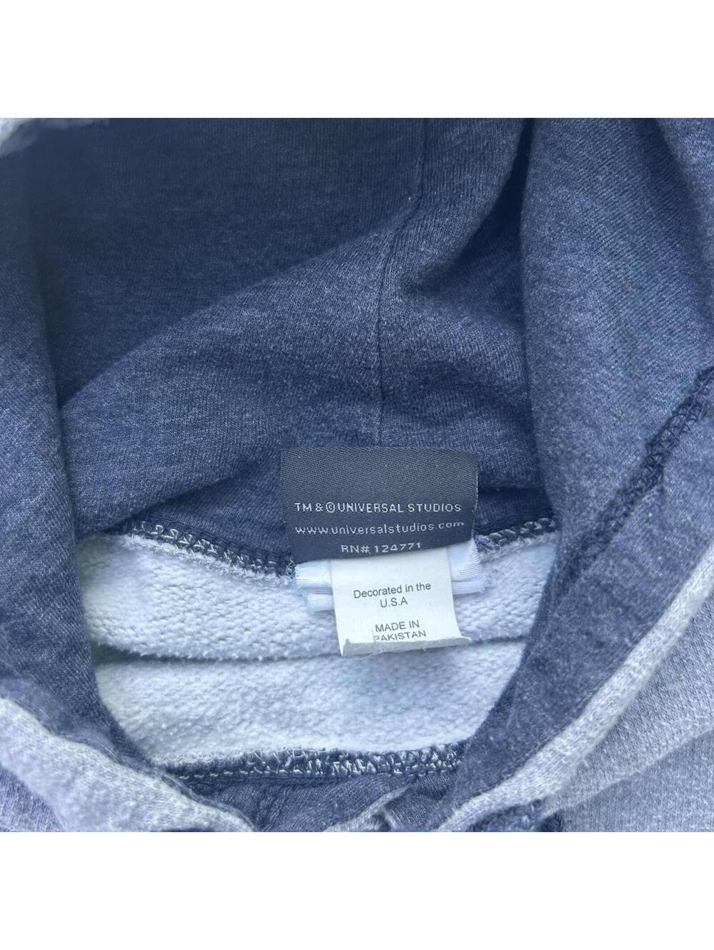 Vintage y2k Universal Studios Florida Grey Hoodie size M - Picture 5 of 7